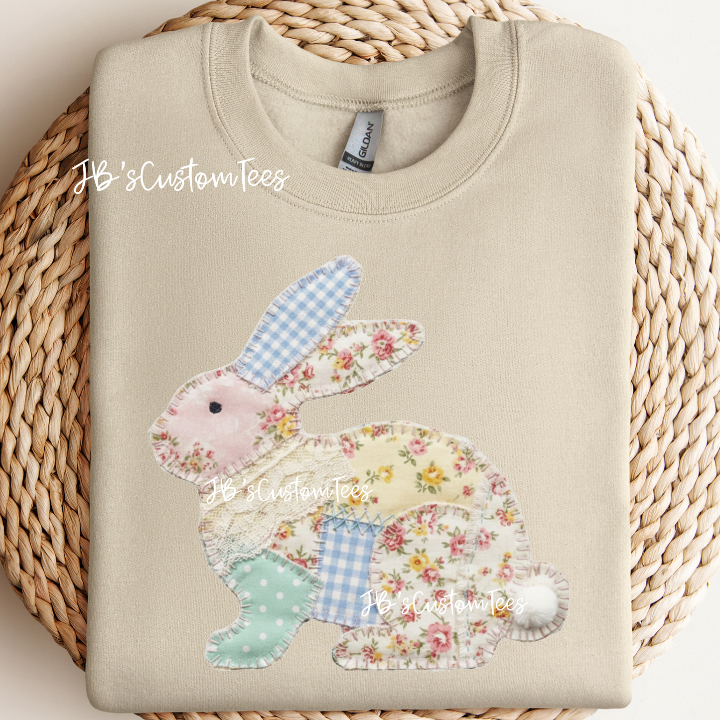 Floral Patchwork Bunny