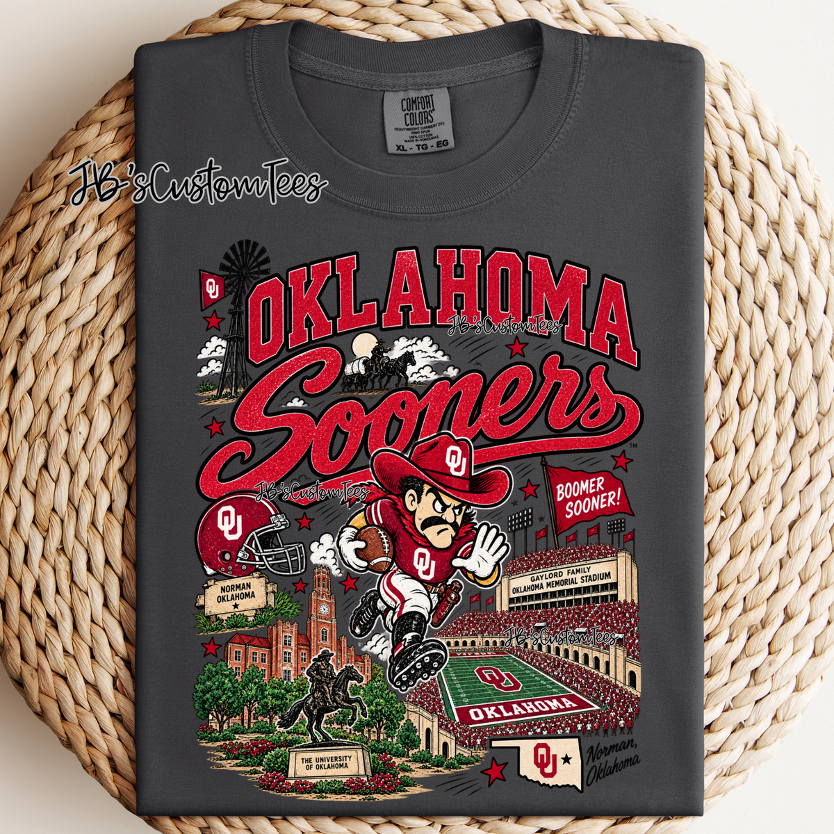O U or O S U 90’s Tee