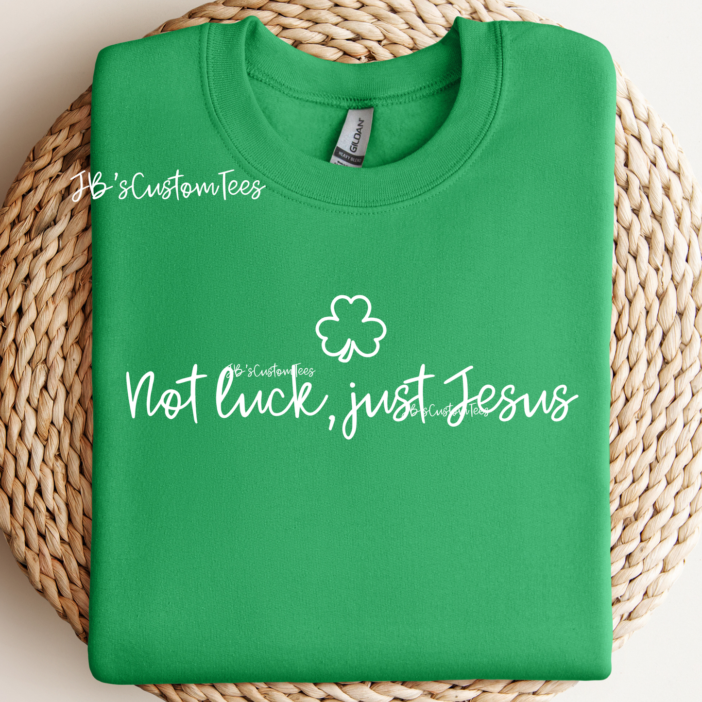 Not luck, just Jesus