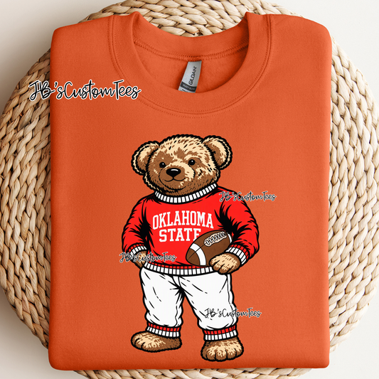 Oklahoma State Bear - Toddler Tee