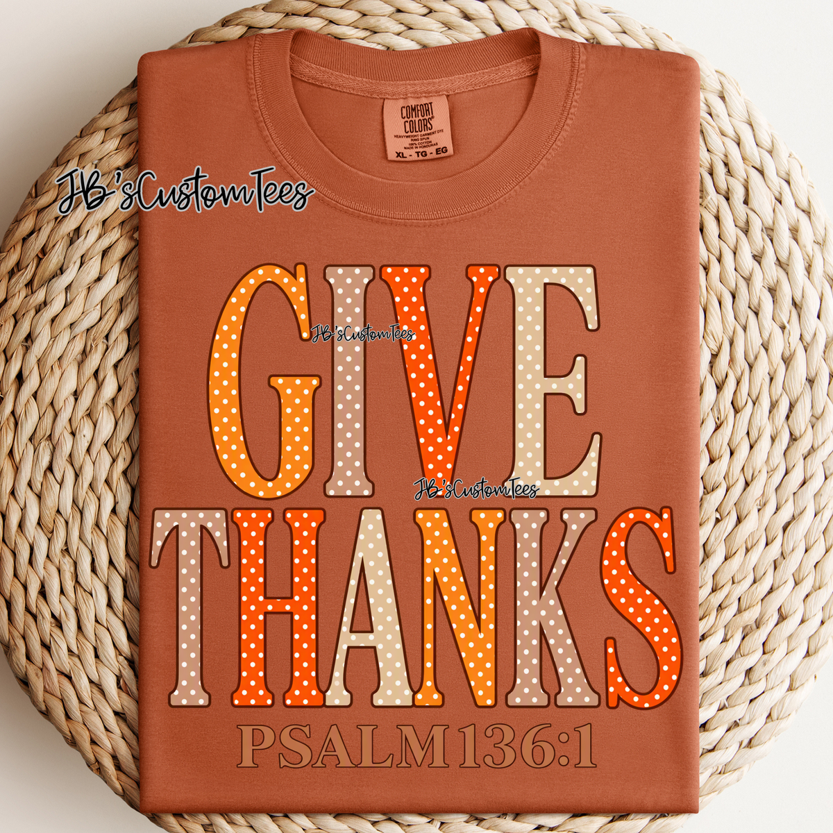 Polka Dot Give Thanks