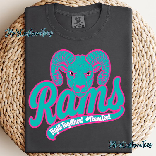 Rams Fight Together - #TeamTeal