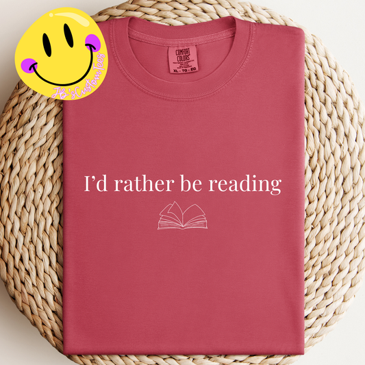 I’d rather be reading