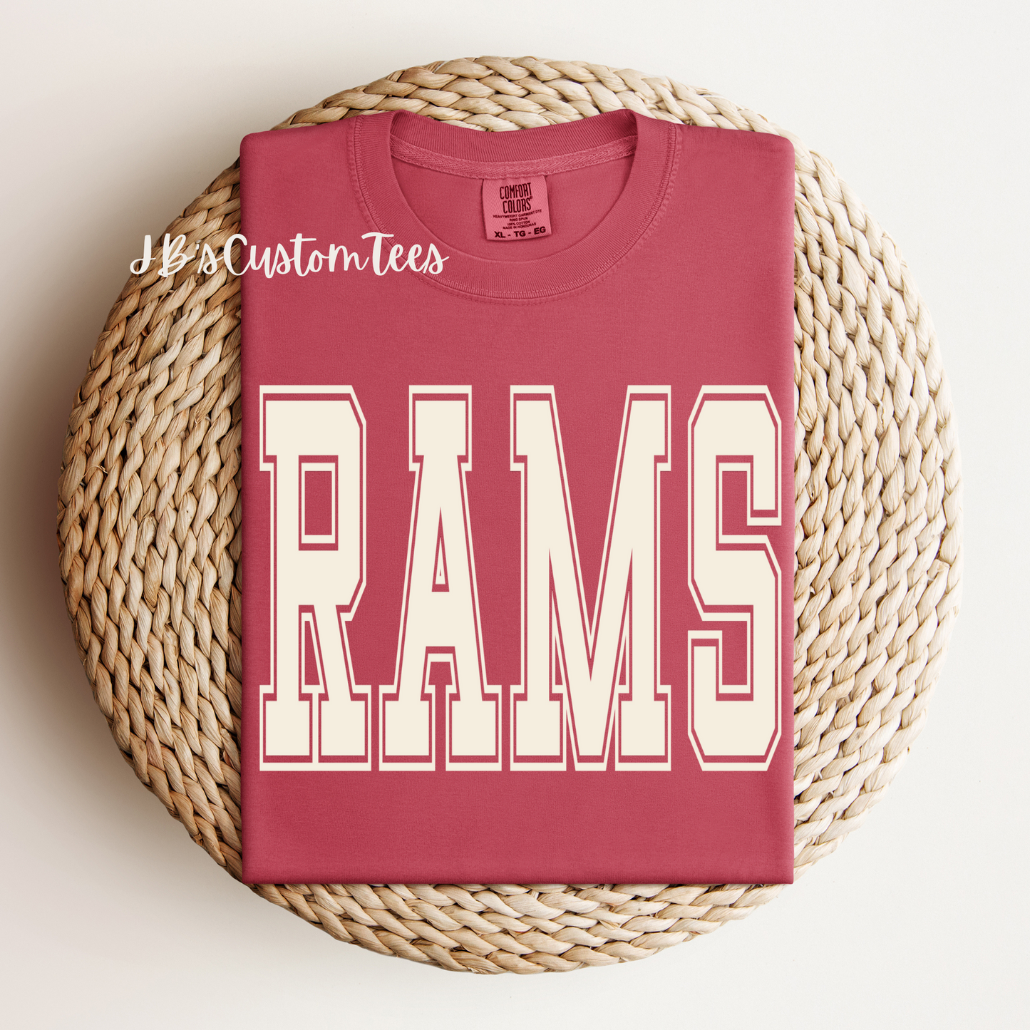 Rams Crimson Tee