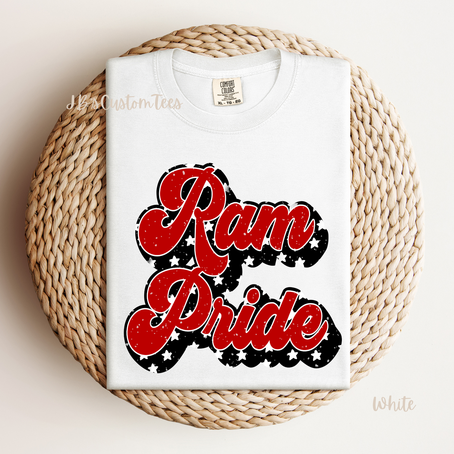 Ram Pride Comfort Colors Tee