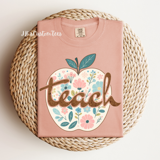 Teach Comfort Colors Tee