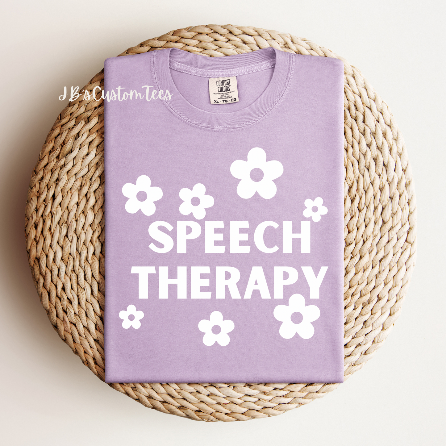 Speech Therapy Comfort Colors Tee