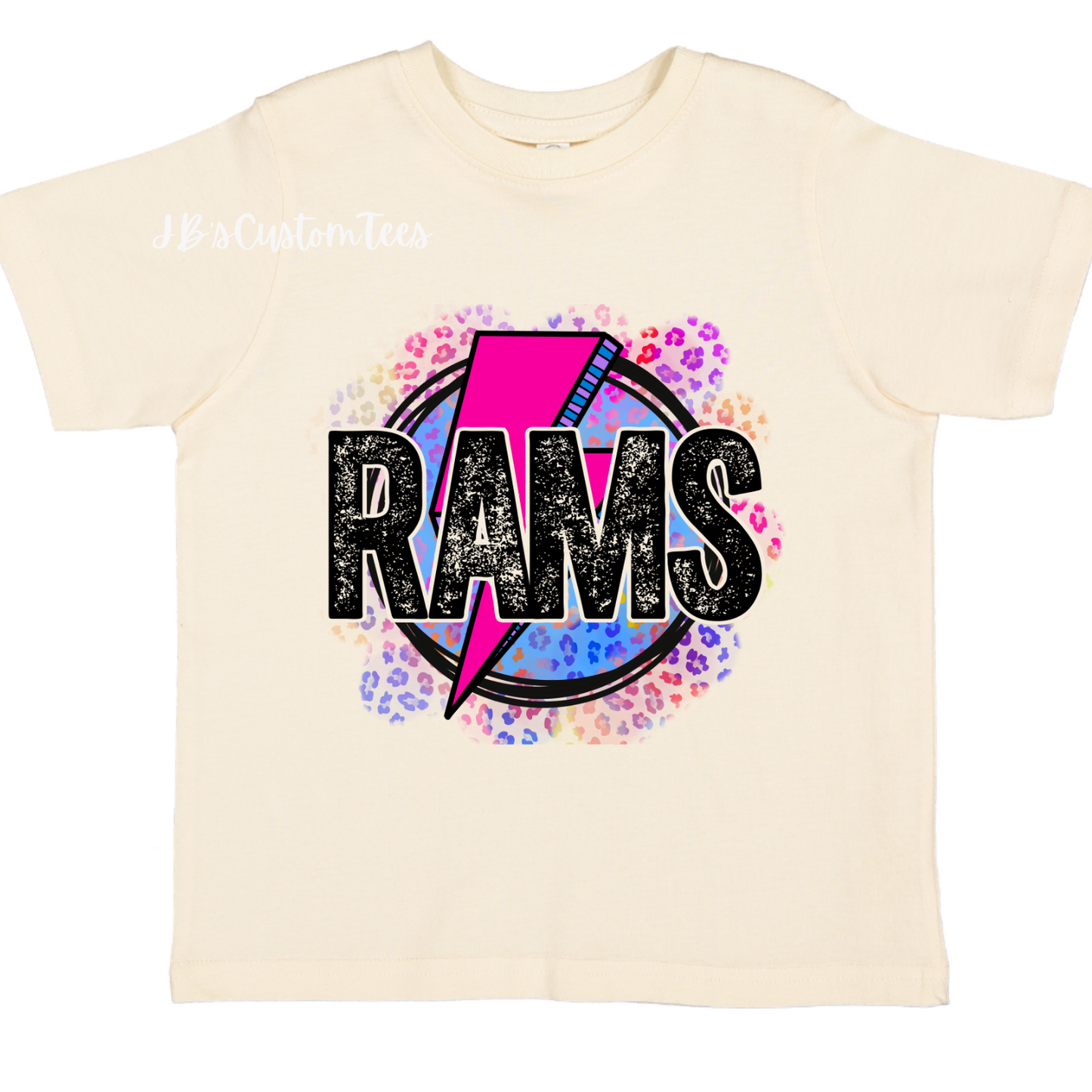 Owasso Rams Natural Toddler Tee - Rabbit Skins