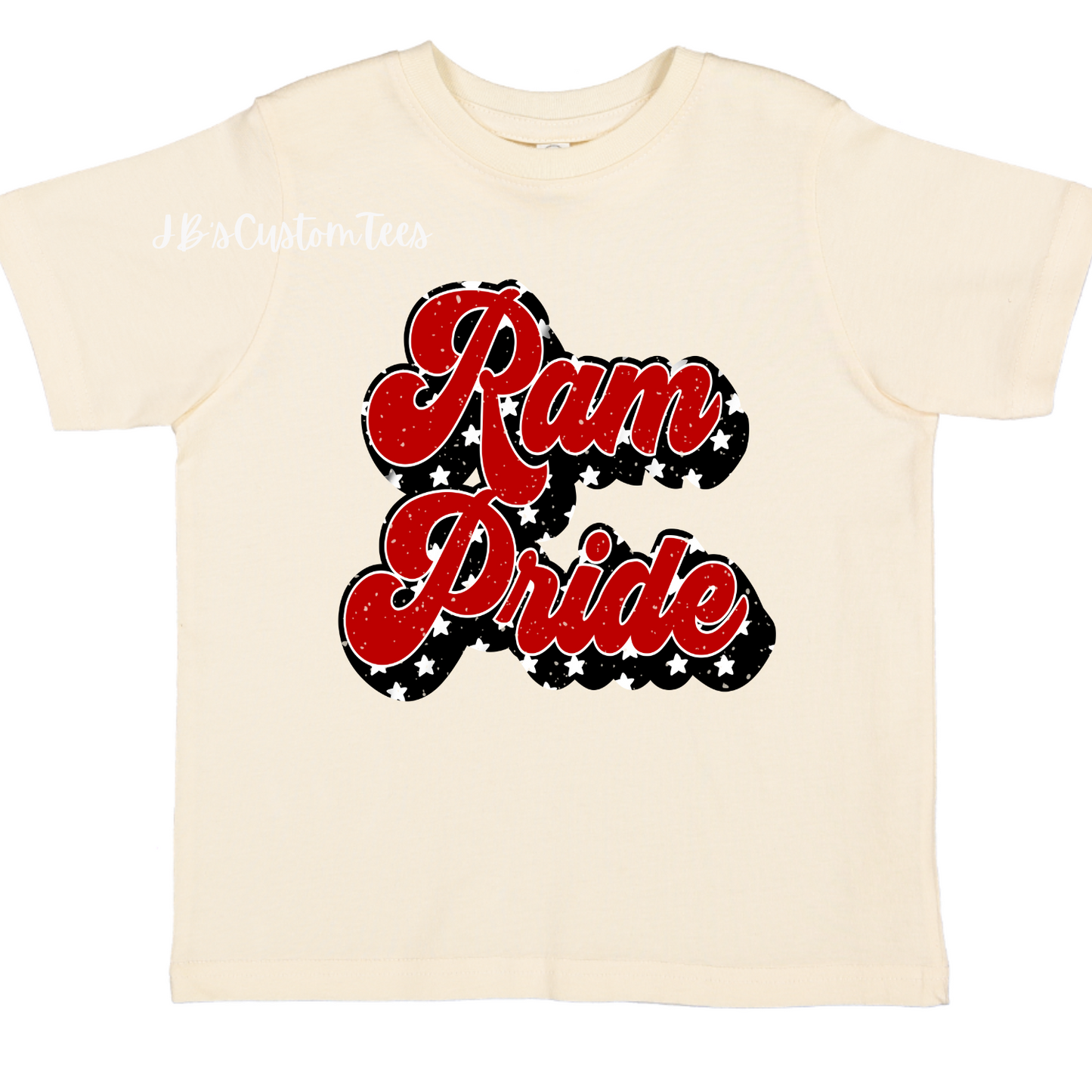 Owasso Rams Natural Toddler Tee - Rabbit Skins