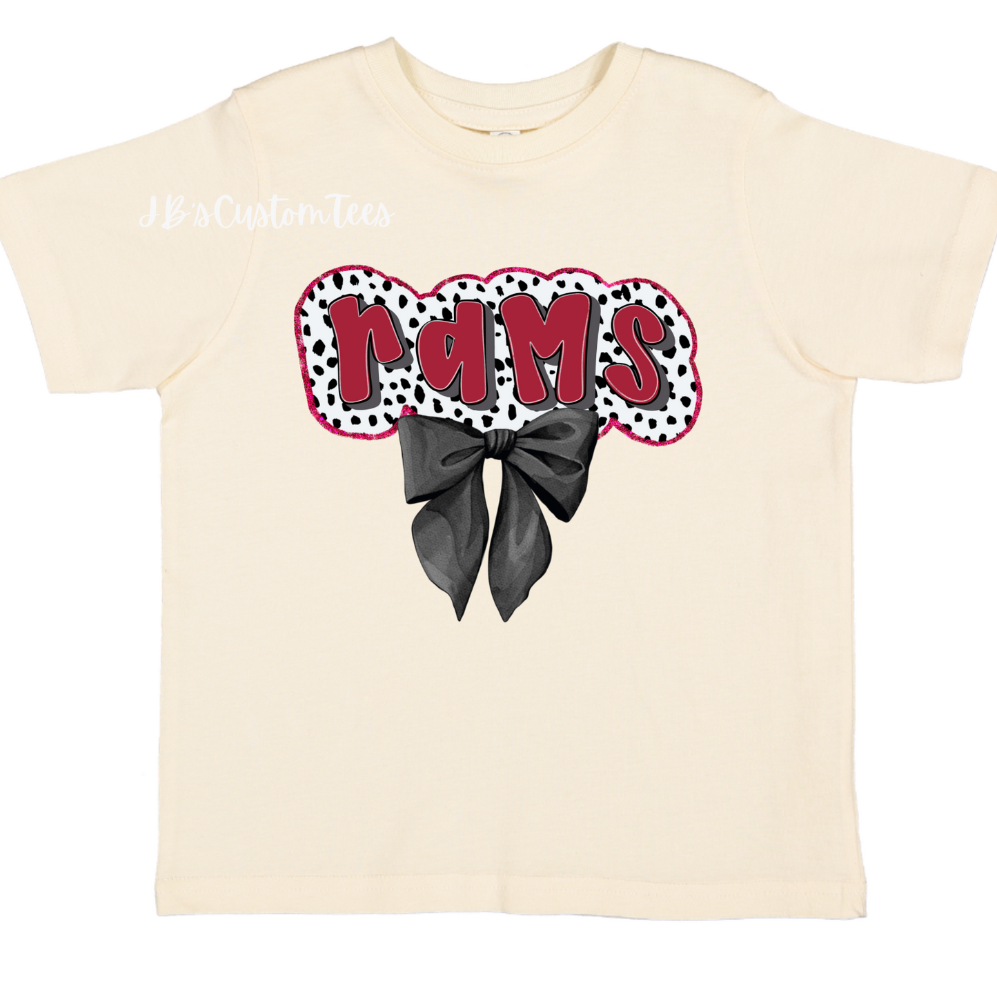 Owasso Rams Natural Toddler Tee - Rabbit Skins