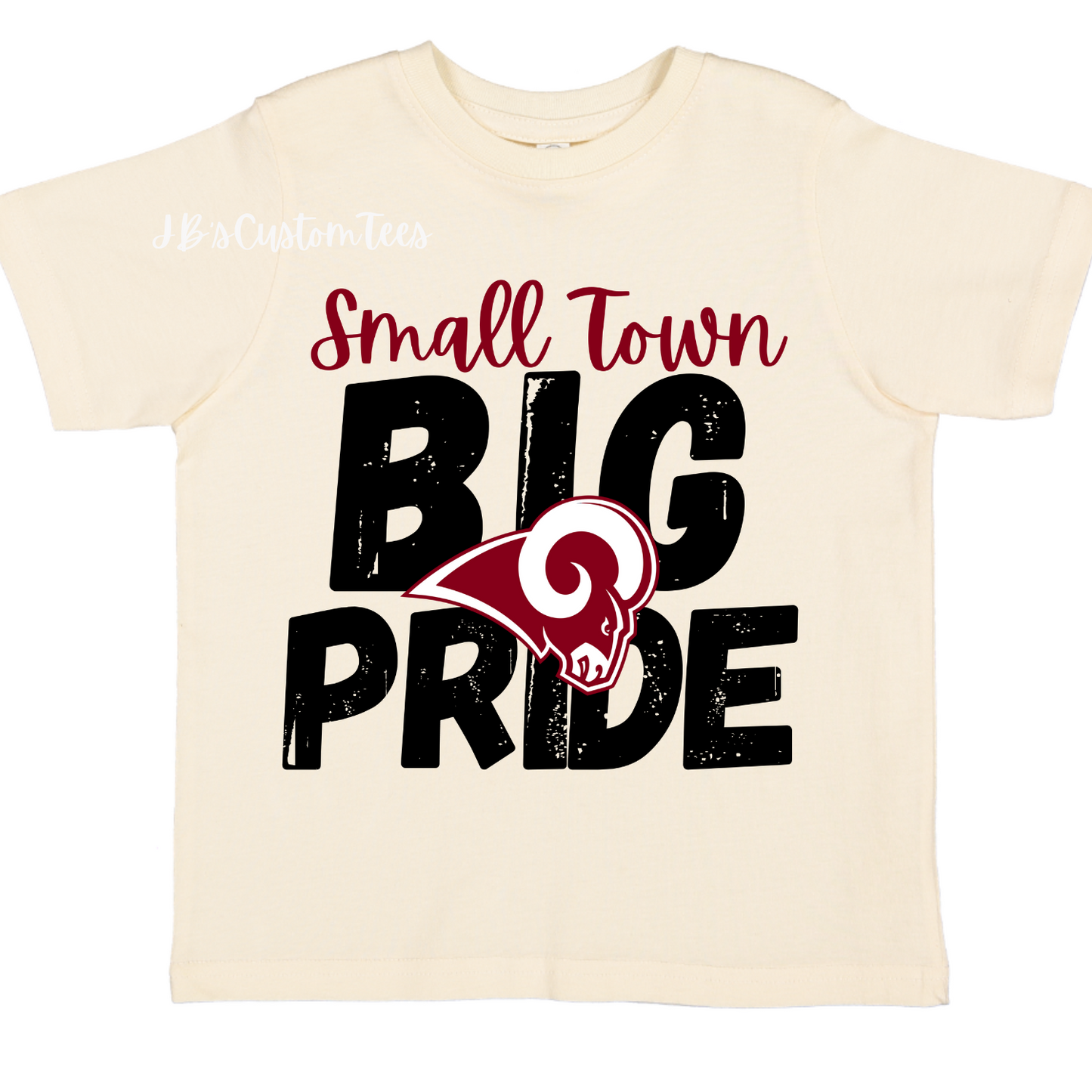 Owasso Rams Natural Toddler Tee - Rabbit Skins