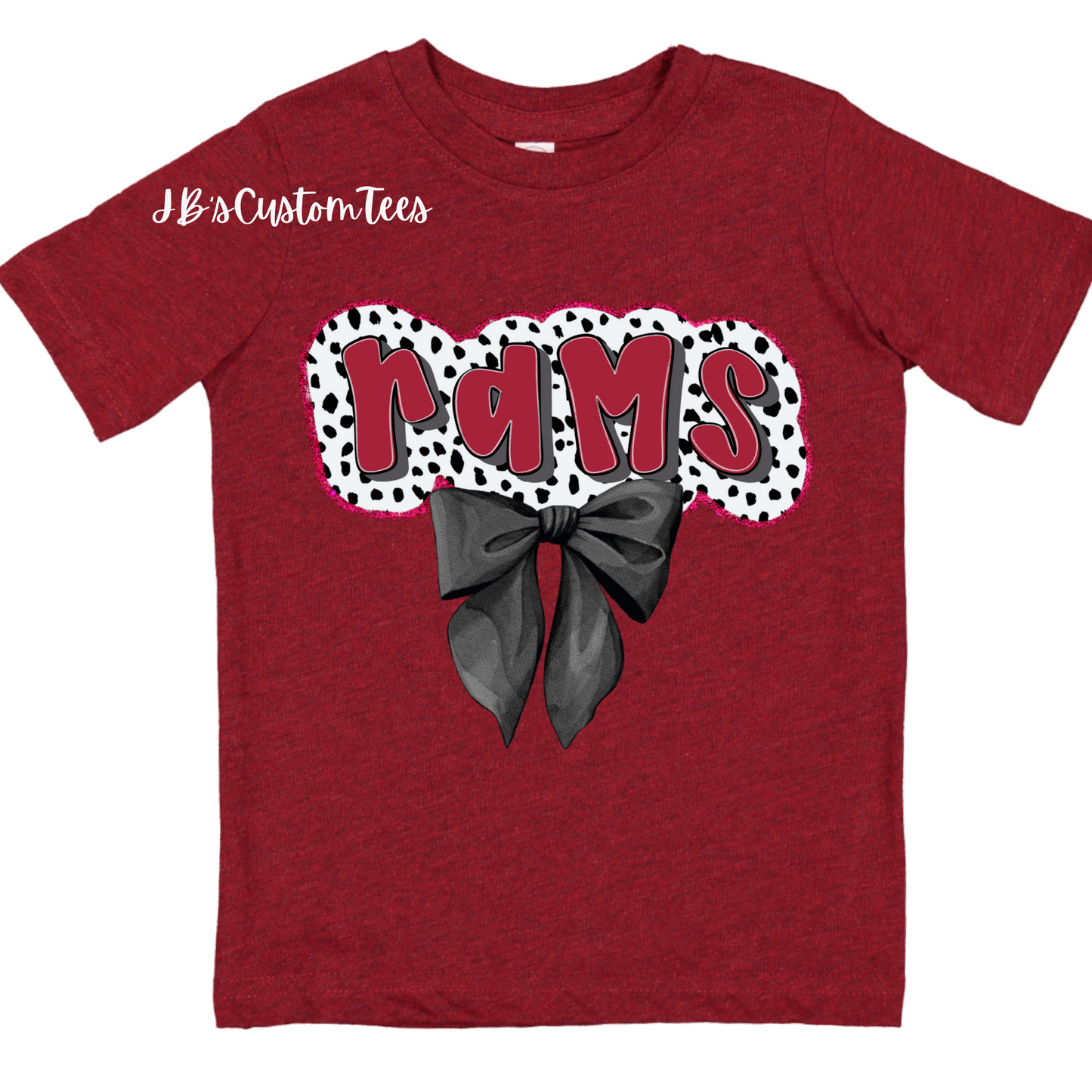 Owasso Rams Cardinal Toddler Tee - Rabbit Skins