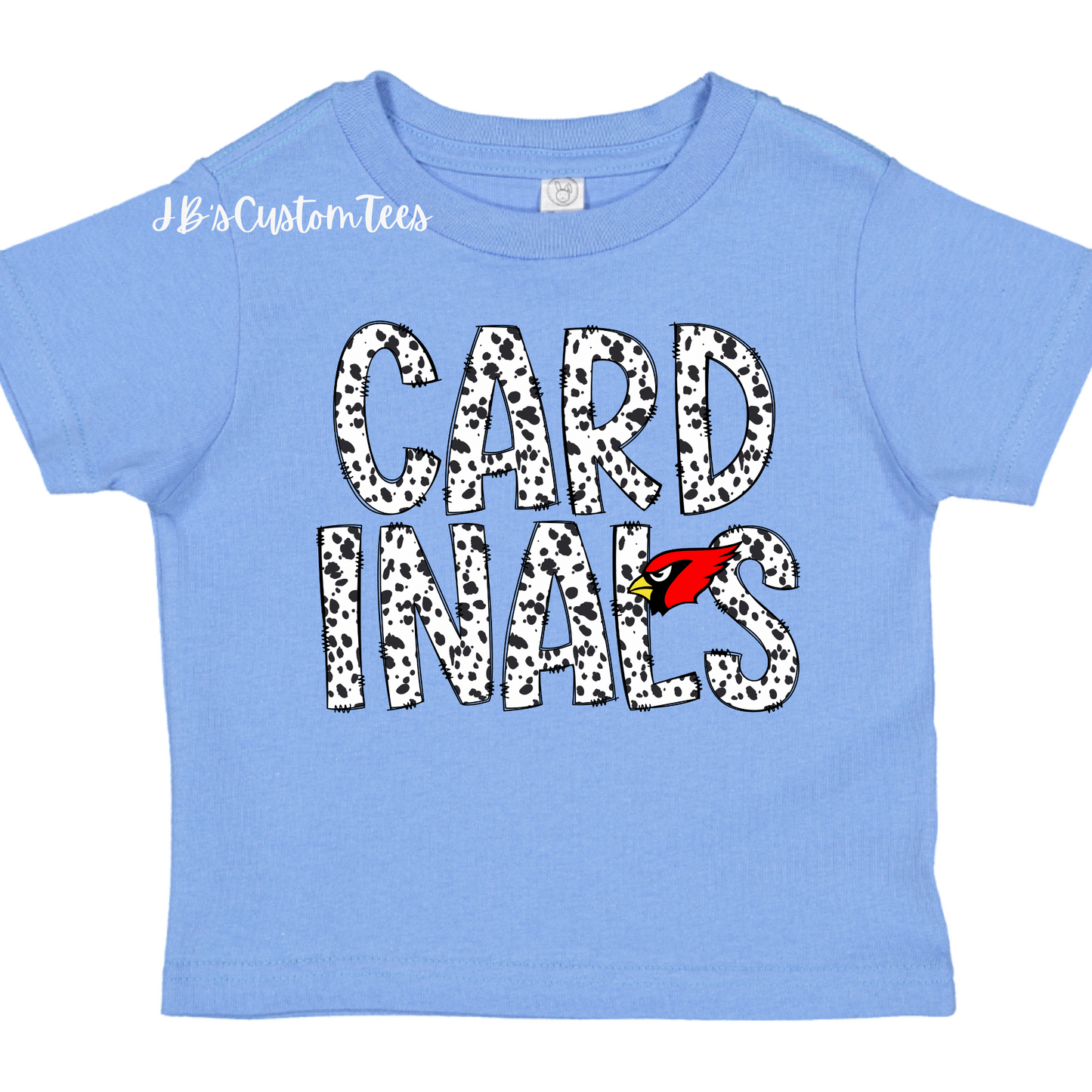 Collinsville Cardinals Carolina Blue Toddler Tee - Rabbit Skins