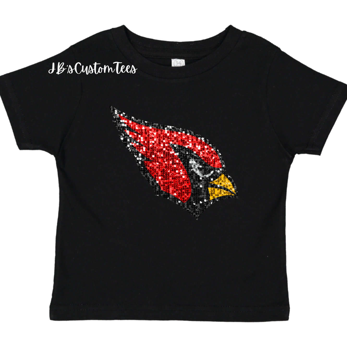 Collinsville Cardinals Black Toddler Tee - Rabbit Skins