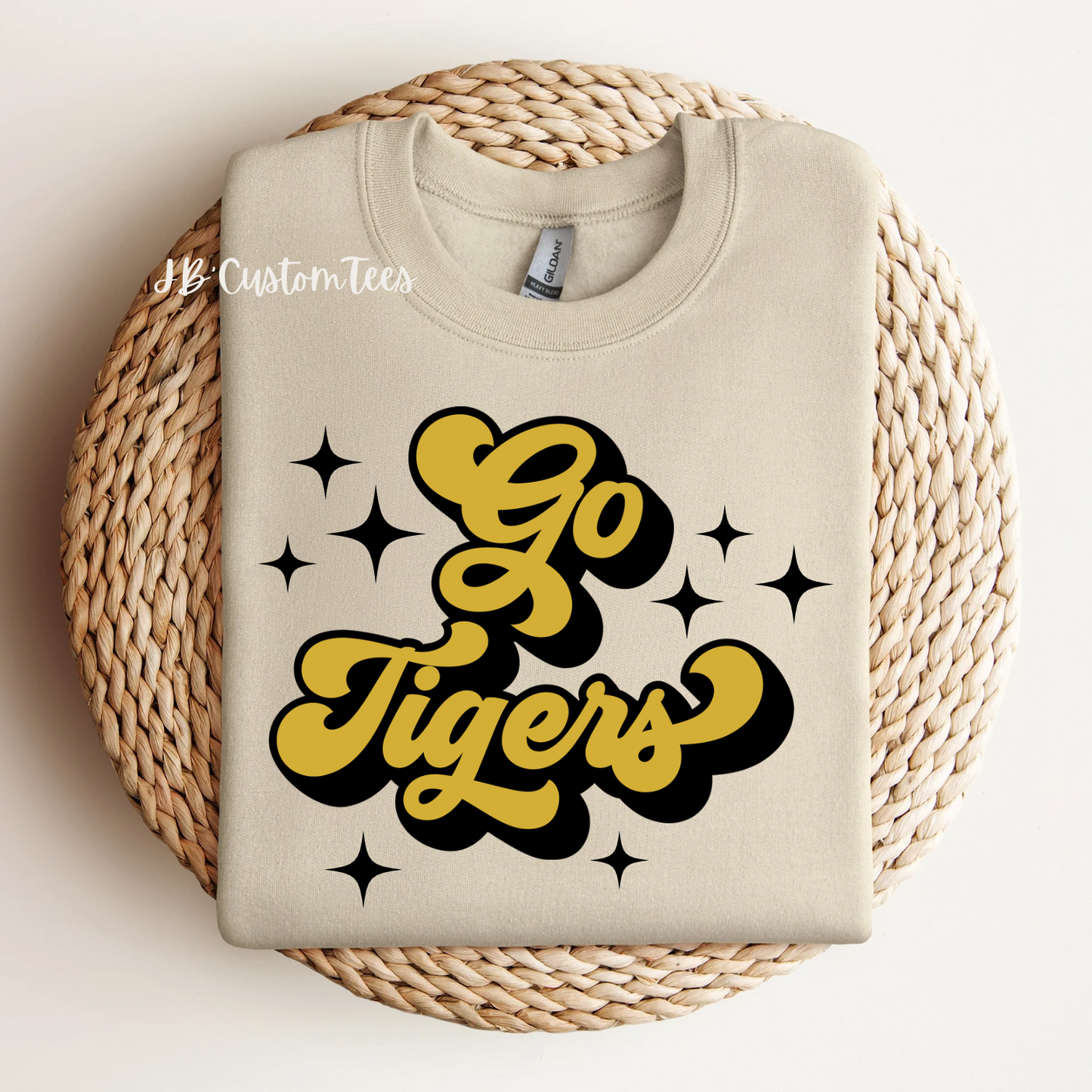 Go Tigers Comfort Colors Tee