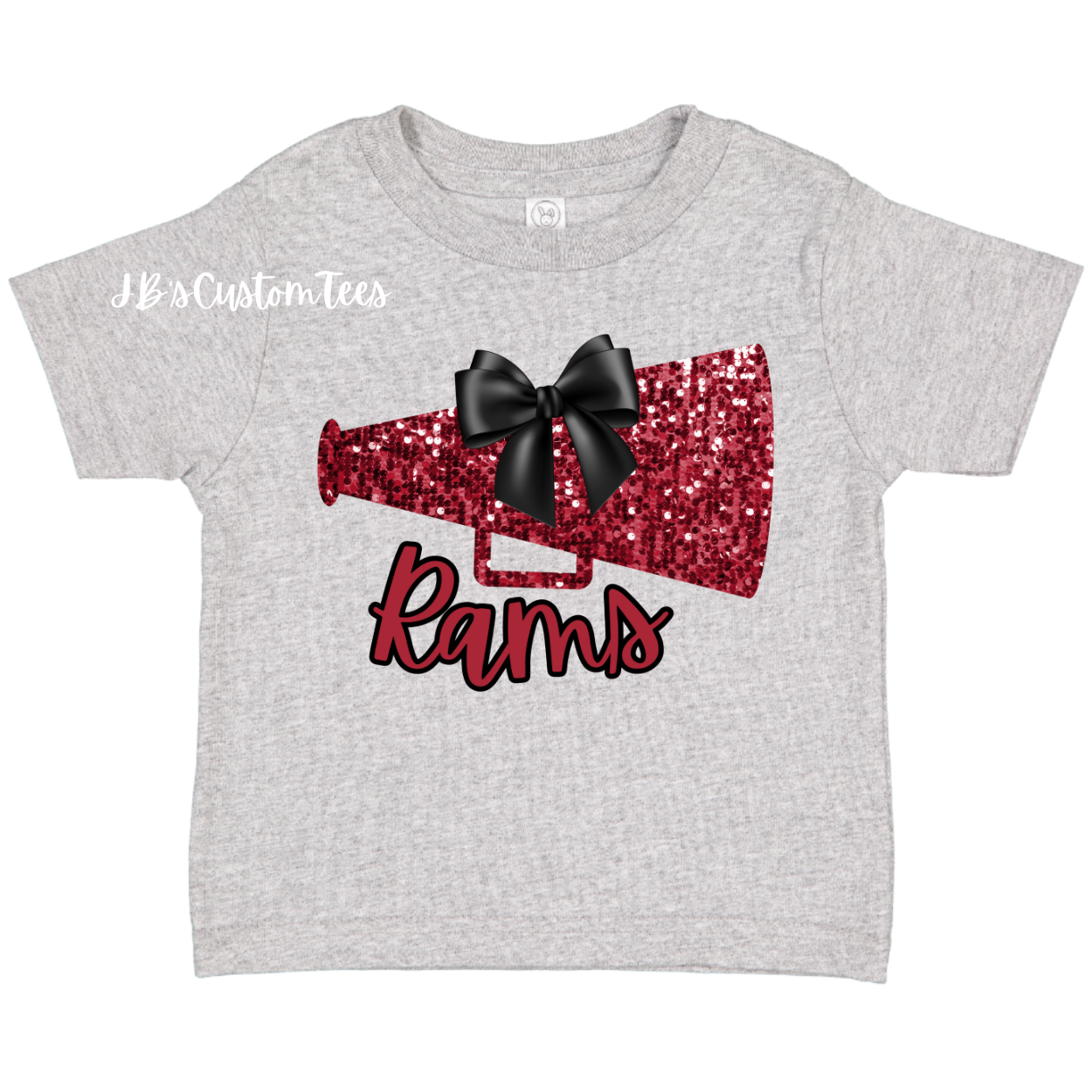 Rams Cheer Toddler Tee