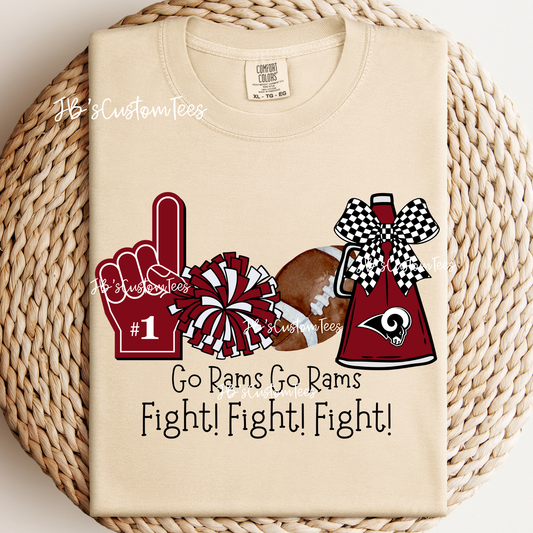 Go Rams Go Rams Fight Fight Fight! - Youth