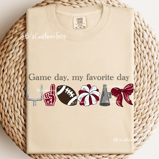 Red Game Day - My favorite day!